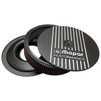 Mopar Performance 13" Round Air Cleaner | Die Cast Aluminum - Mopar Performance Logo | Black Powder Coat Finish