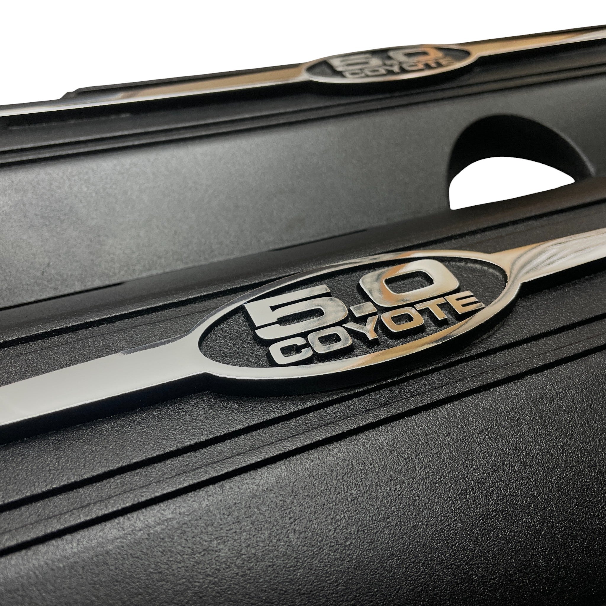 2011-2017 Ford Mustang 5.0L GT Coil Covers | 5.0 Coyote Logo - Die