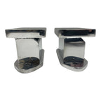 HEMI Breather Set - Short | Billet Aluminum - Hand Fabricated | Polished Finish