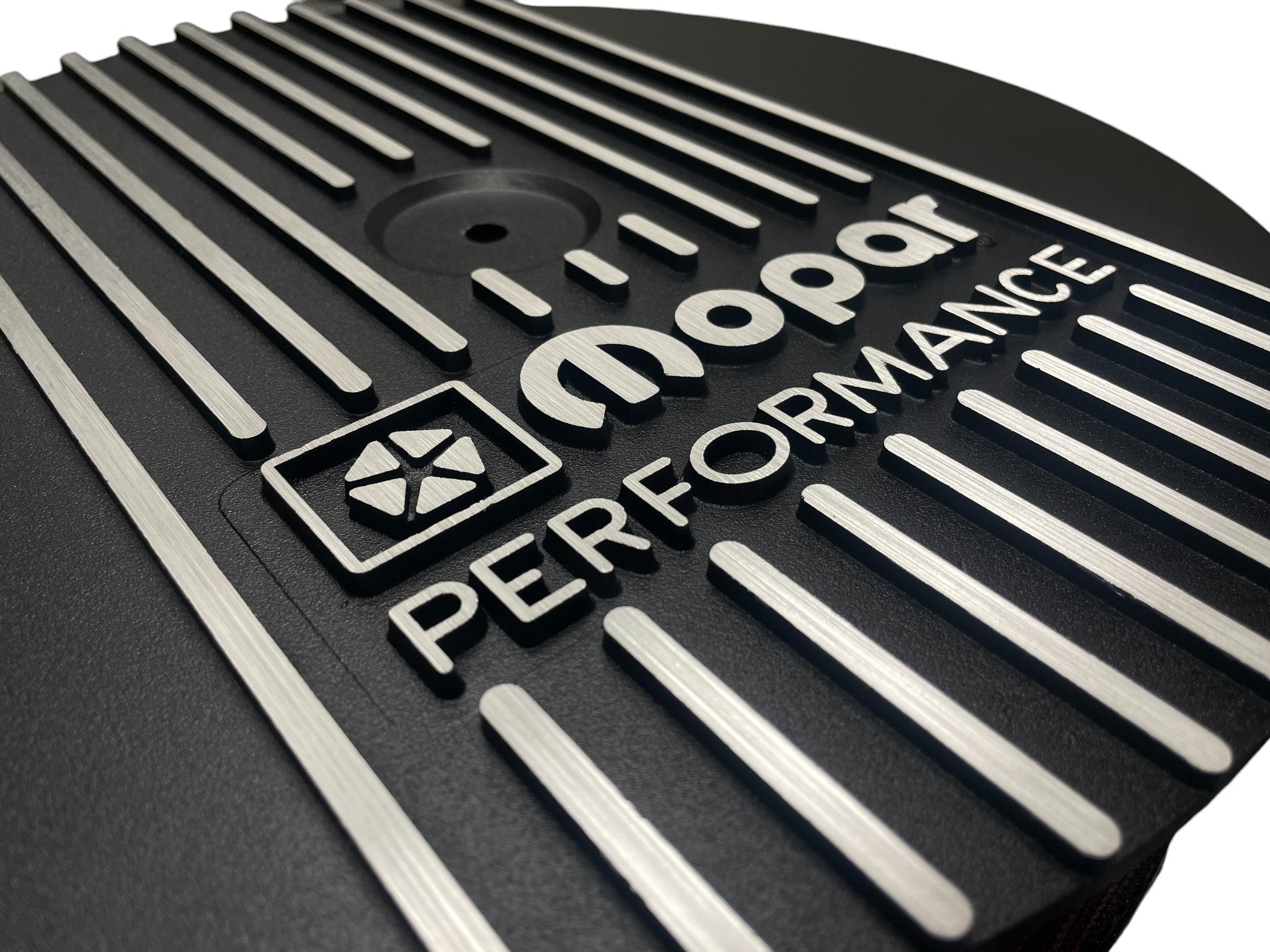 Mopar Performance 13" Round Air Cleaner | Die Cast Aluminum - Mopar Performance Logo | Black Powder Coat Finish