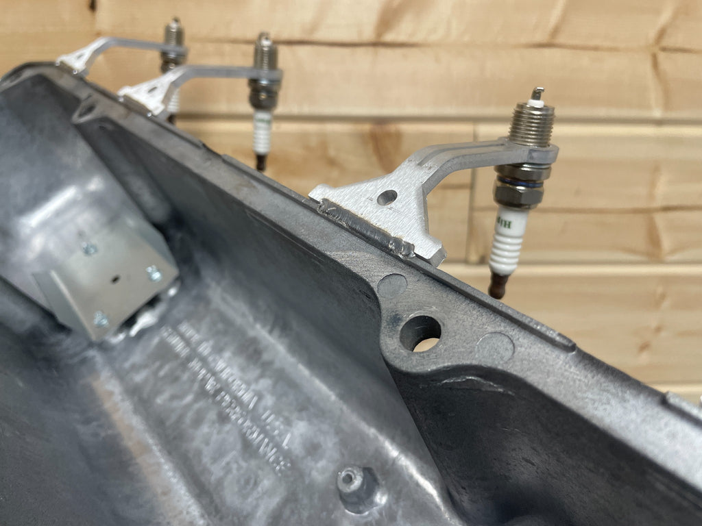 Mopar 383, 400, 440 Valve Cover Coat Rack | Die Cast Aluminum - Mopar Performance Logo | Black Powder Coat