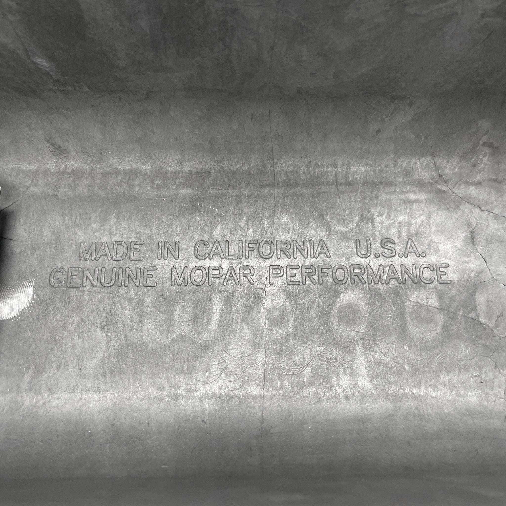 Mopar 383, 400, 400 Valve Covers | Die Cast Aluminum - Mopar Performance Logo | Polished Finish