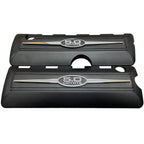 2011-2017 Ford Mustang 5.0L GT Coil Covers | 5.0 Coyote Logo - Die Cast Aluminum | Black Powder Coat