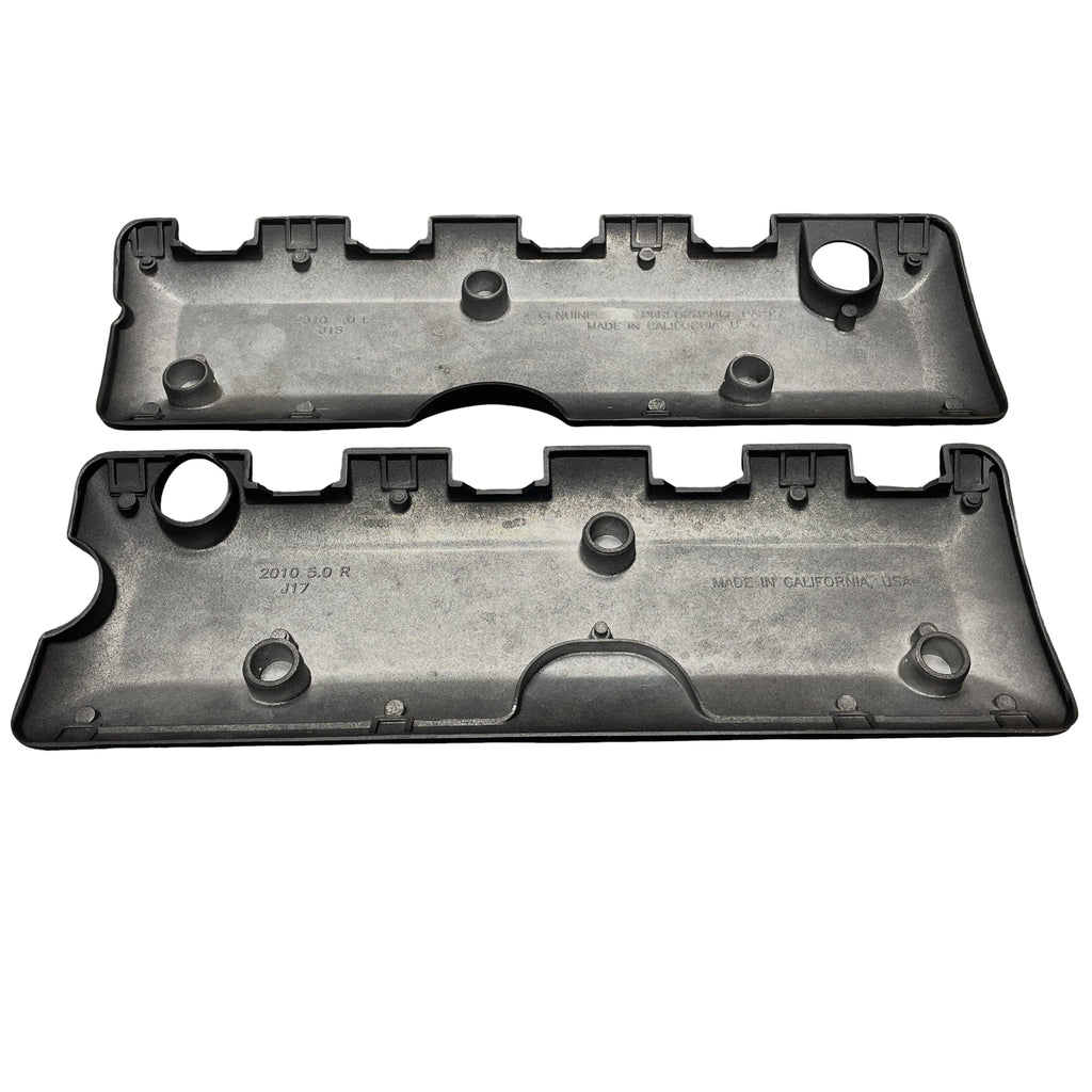 2011-2017 Ford Mustang 5.0L GT Coil Covers | 5.0 Coyote Logo - Die Cast Aluminum | Black Powder Coat