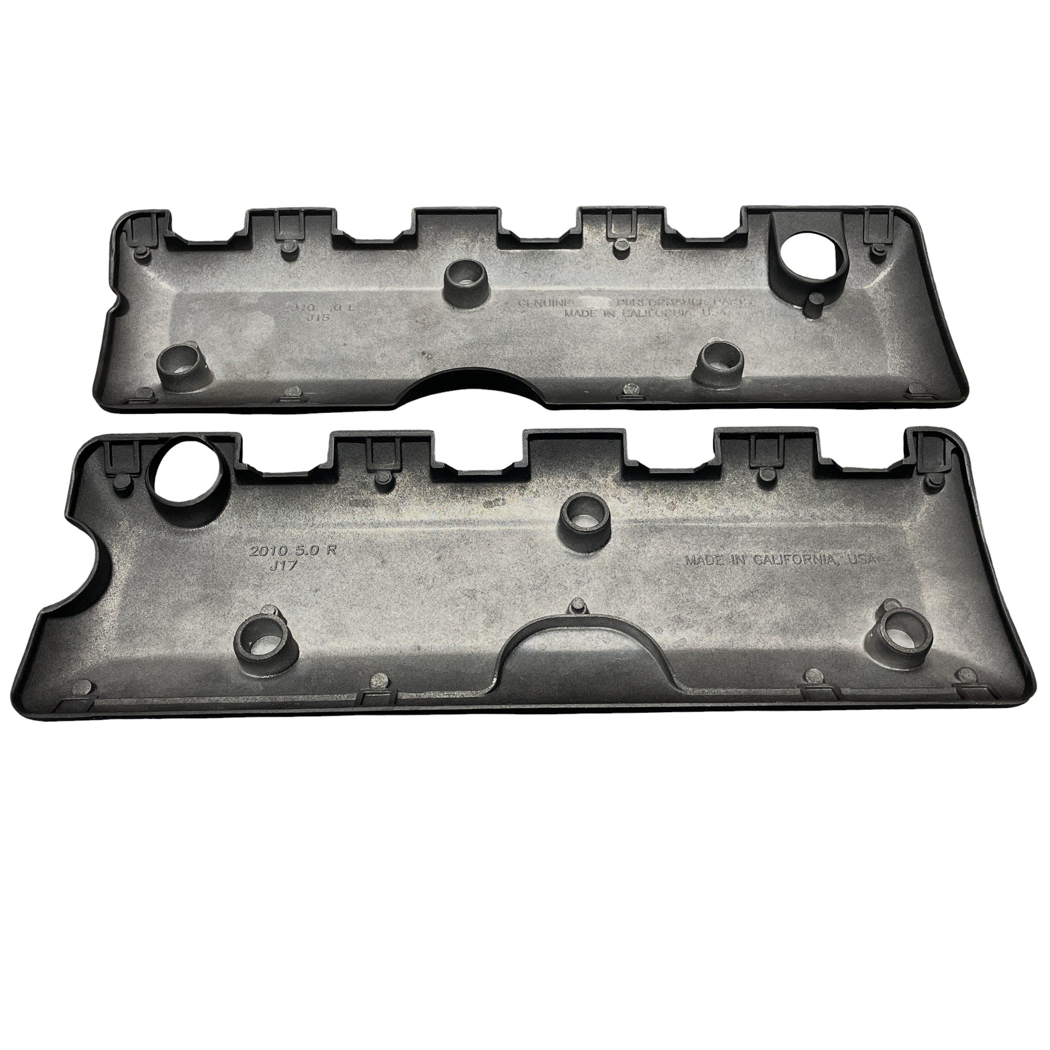 2011-2017 Ford Mustang 5.0L GT Coil Covers | 5.0 Coyote Logo - Die Cast Aluminum | Black Powder Coat