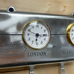 Big Block Chevy Valve Cover Coat Rack | Die Cast Aluminum - 4-Zone Clock | Margaritaville Clock - NOS Originals Logo