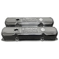 Mopar 383, 400, 400 Valve Covers | Die Cast Aluminum - Mopar Performance Logo | Polished Finish