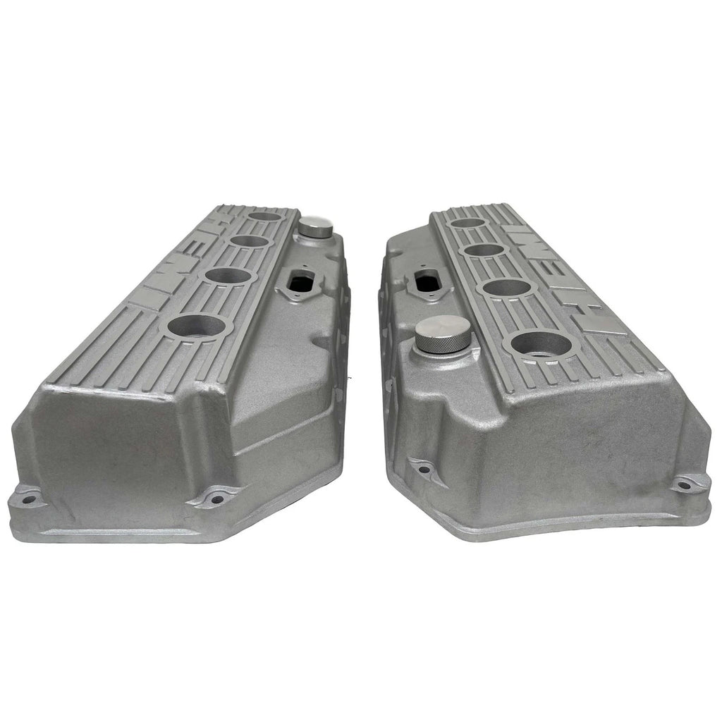 Mopar HEMI Valve Covers | Die Cast Aluminum - HEMI Logo | Sandblast