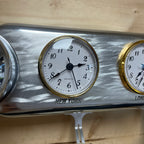 Mopar 383, 400, 440 Valve Cover Coat Rack | Die Cast Aluminum - 4-Zone Clock | Polished Aluminum